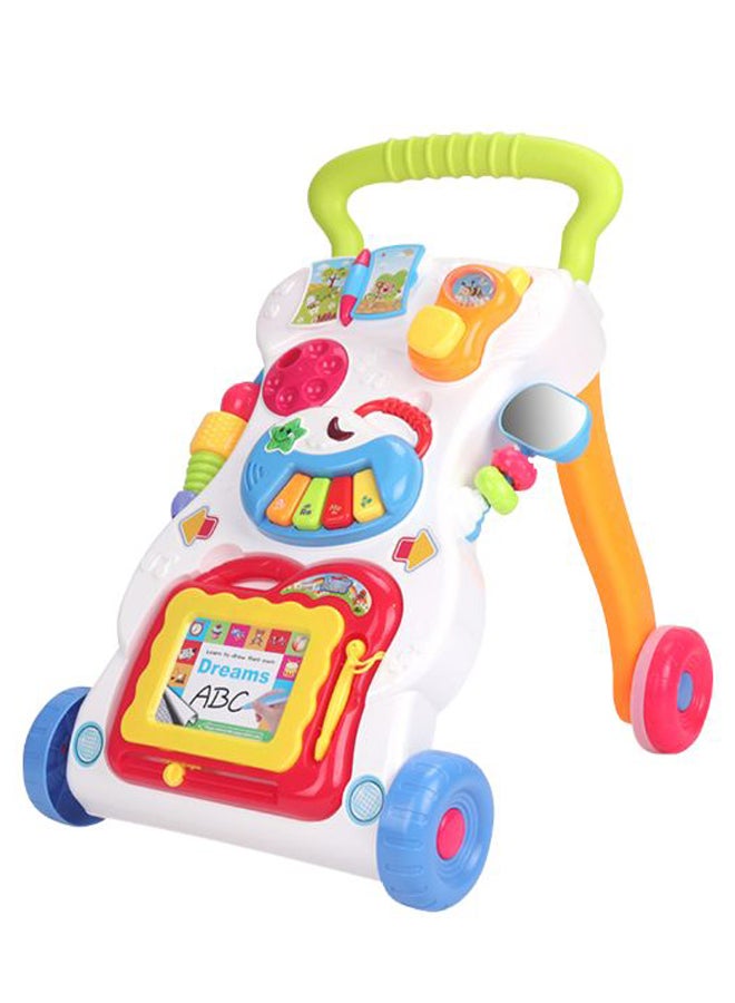 Multi-Functional Anti-Rollover Baby Walker With Music Toys - Image 1
