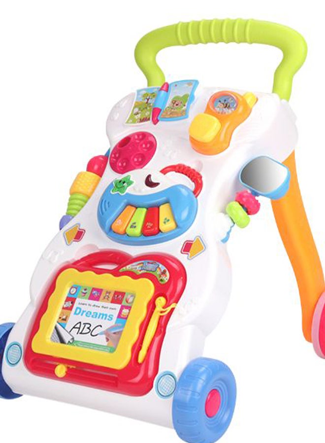 Multi-Functional Anti-Rollover Baby Walker With Music Toys - Image 2