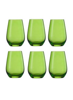 SCHOTT ZWIESEL 6-Piece Vina Spots 42 Glass Green 