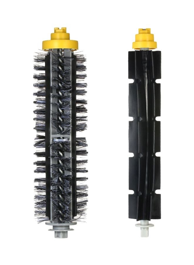 12-Piece Replacement Accessories Kit For iRobot Roomba 700 Series H21088 Black/Yellow/White - Image 5