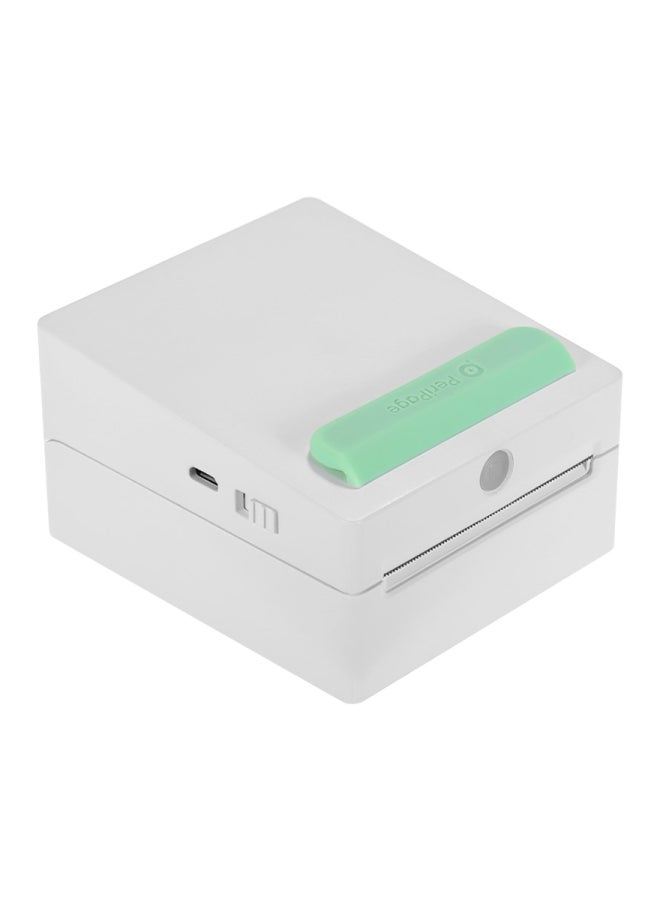 PeriPage Wireless Thermal Printer 8.8x5x7.8centimeter White/Green  - Image 2