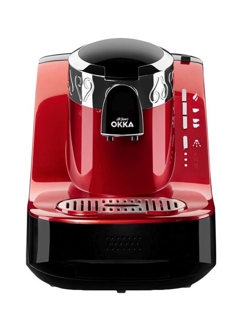 ماكينة صنع القهوة التركية 1 L 710 W OK002 أحمر/كروم