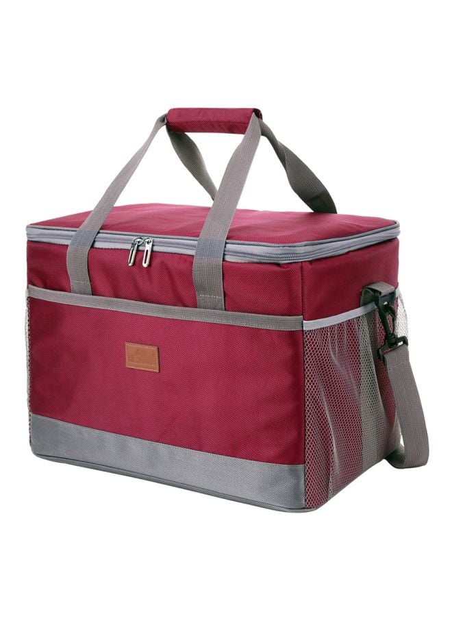 LIXADA Thermal Lunch Bag Red/Grey 33Liters 