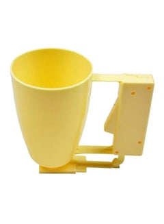 Handheld Batter Dispenser Yellow 20x8centimeter