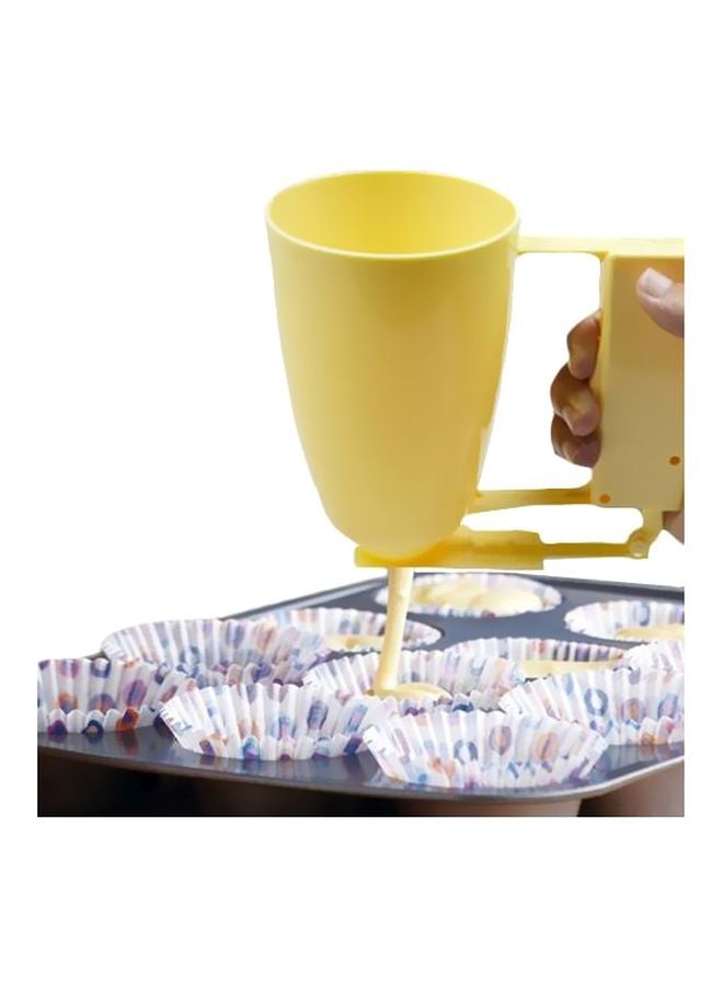 UFO - Handheld Batter Dispenser Yellow 20x8centimeter - Image 1