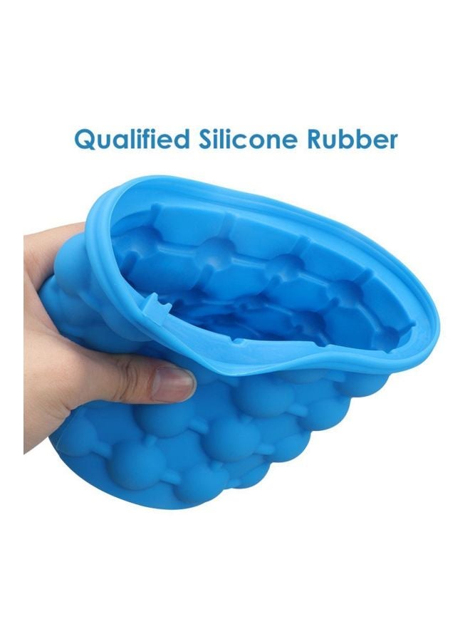Ice Maker Bucket Blue 13x13x14cm  - Image 2
