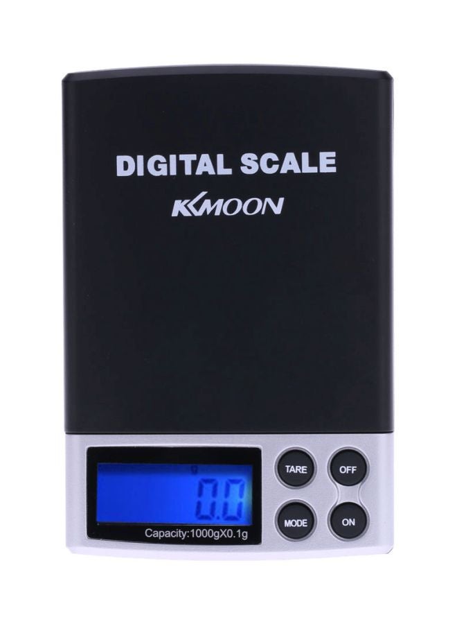 KKmoon Mini Electronic Balance Weight Scale Black/silver 12.5x3x8.5centimeter - Image 2