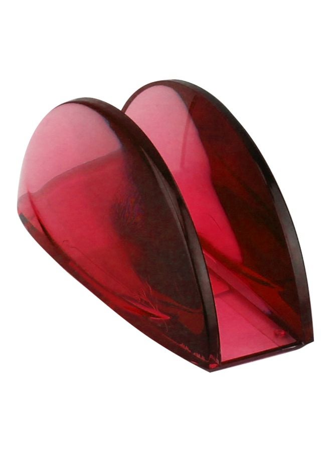 Napkin Holder Red/Pink 10x3x6centimeter - Image 2