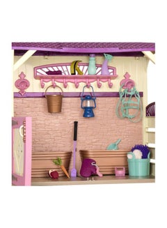 GLITTER GIRL 20-Piece Horse Barn And Accessory Set 62243337190 14inch  - Image 4