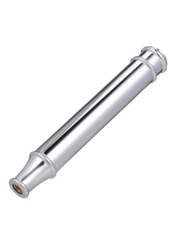 Generic Mini Short Razor Handle Silver 9 x 1.4cm  - Image 2