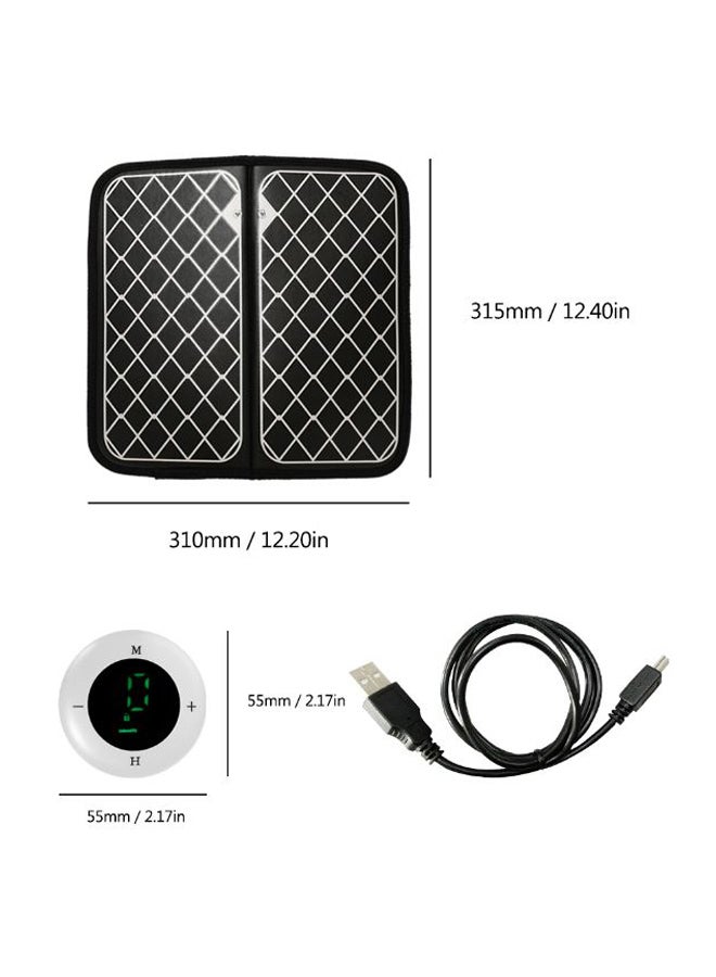Foldable Foot Massager Pulse Electric Vibration - Image 2