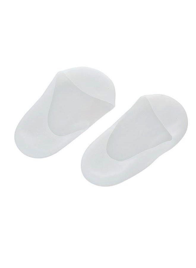 Pair Of Cracked Feet Protector Foot Pain Relief Moisturizing Gel Socks White