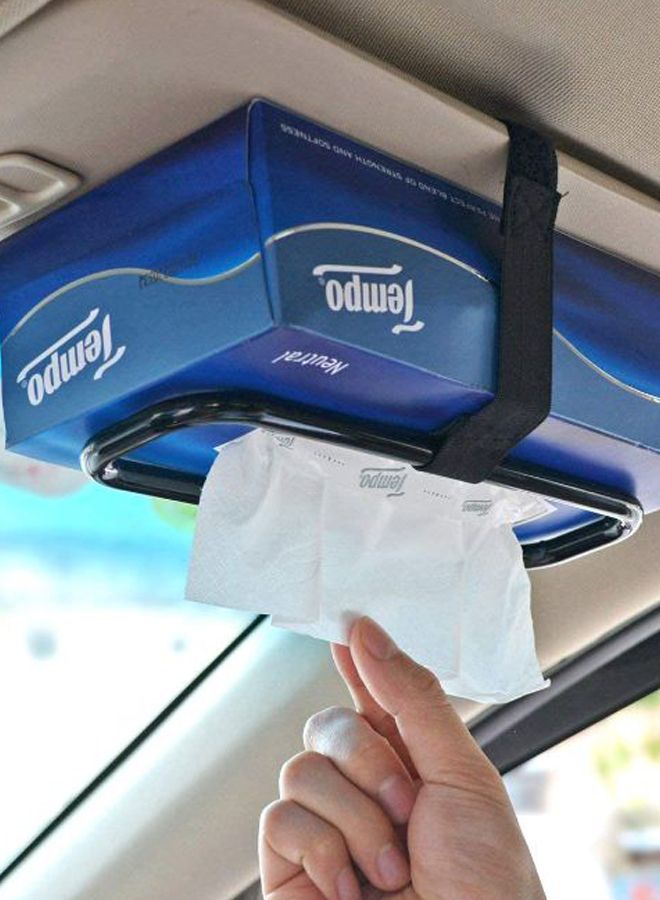 Car Tissue Paper Box Holder Clip - Image 2