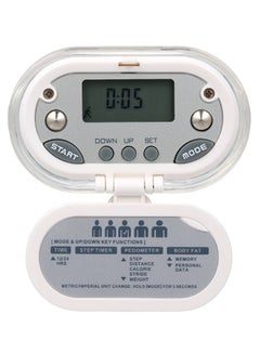 Multi-Functional Mini Step Counter Pedometer With Clip