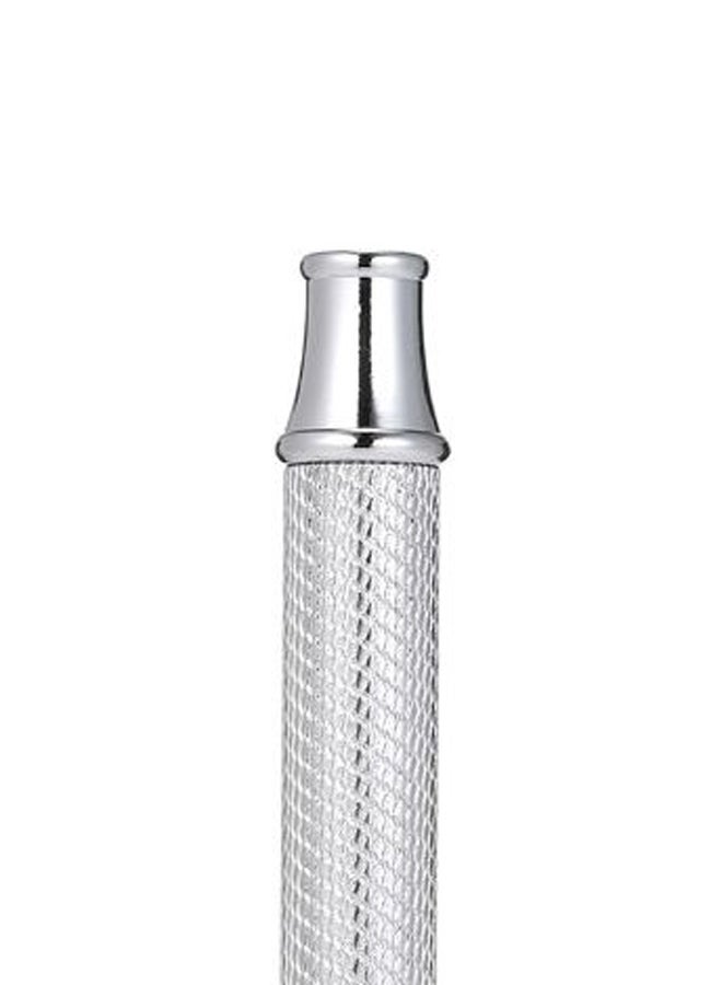 Generic Mini Short Safety Razor Handlebar Silver  - Image 2