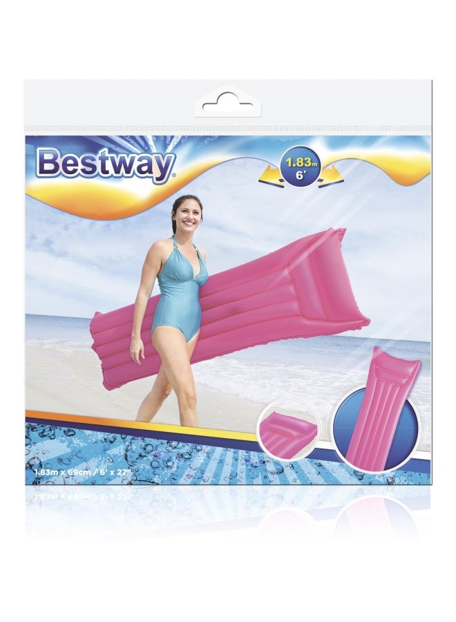 Bestway Matte Finish Air Mat 1.83m X 69cm 26-44007 183x69cm  - Image 3