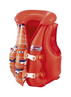 Bestway Swim Safe Deluxe Inflated Vest 26-32156 20 x 18inch  - Image 1