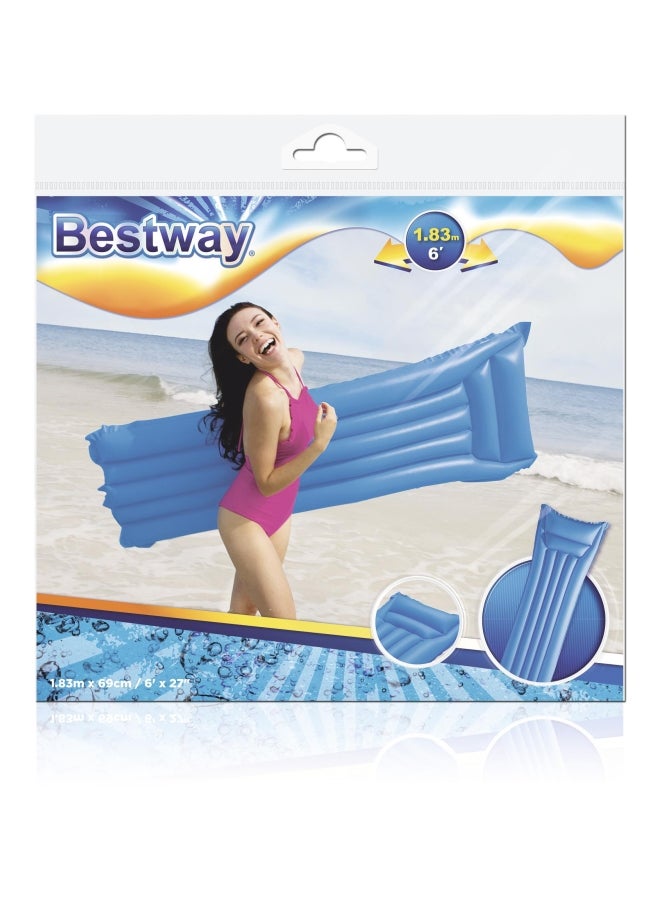 Bestway Matte Finish Air Mat 1.83m X 69cm 26-44007 183x69cm  - Image 2