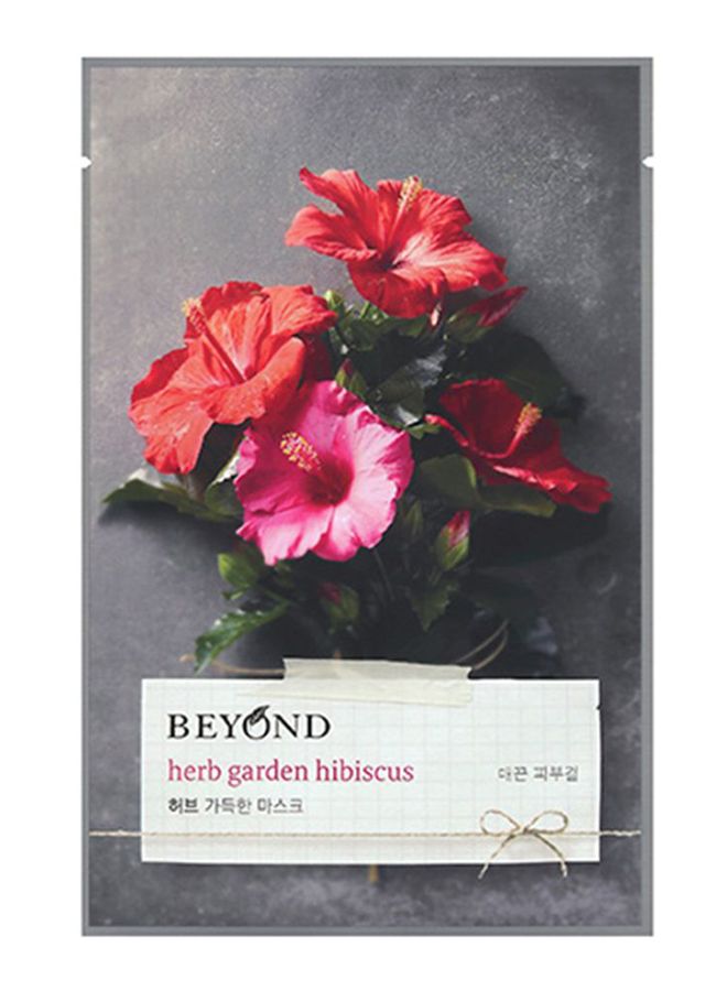 Beyond Herb Garden Hibiscus Face Mask Clear 22ml
