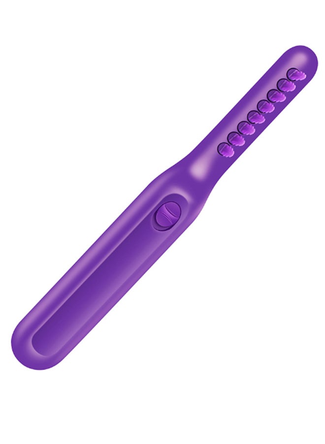 فرشاةٌ كهربائية لتدليك فروة الرأس وفك تشابك الشعر . أرجواني 27سم - Image 1