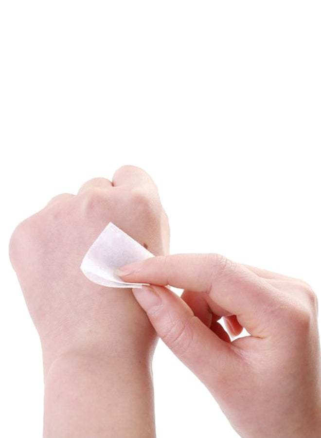 100-Piece Disposable Alcohol Sterilized Cotton Pad Set - Image 2