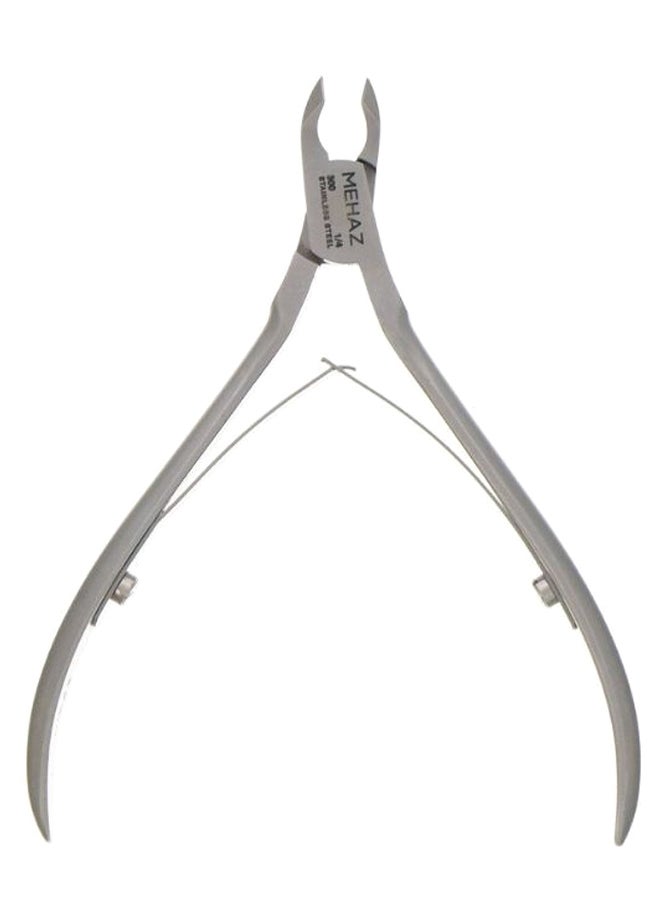 Mehaz Quick Trim Cuticle Nipper Silver - Image 1