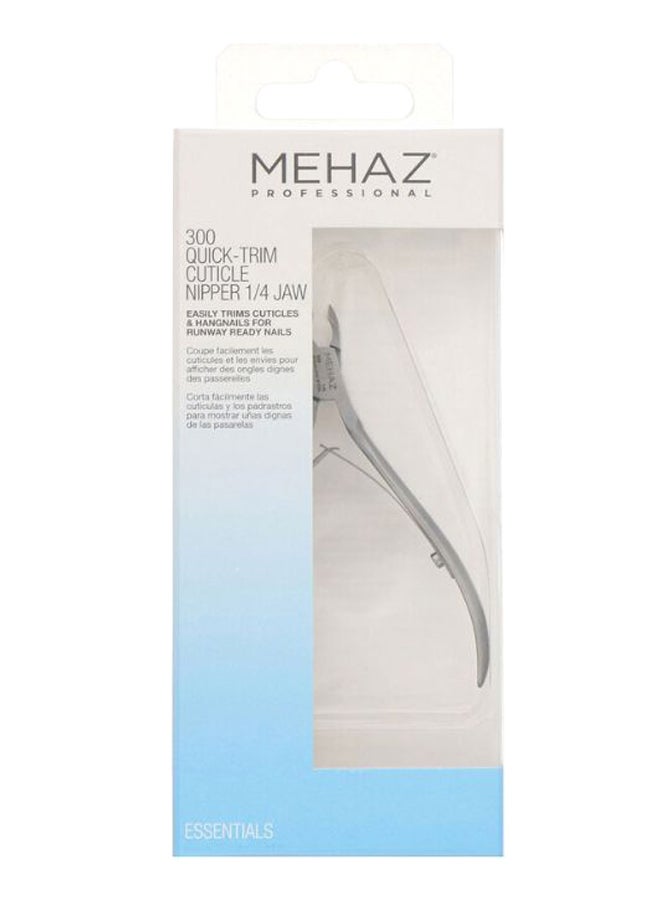 Mehaz Quick Trim Cuticle Nipper Silver - Image 2