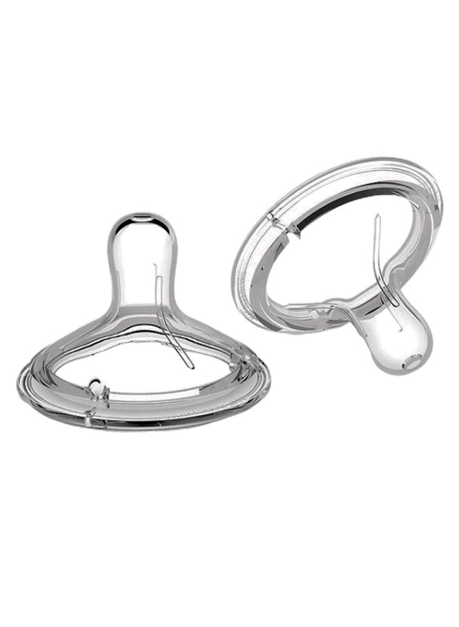 NANOBEBE 2-Piece Slow Flow Nipples Set - Image 1