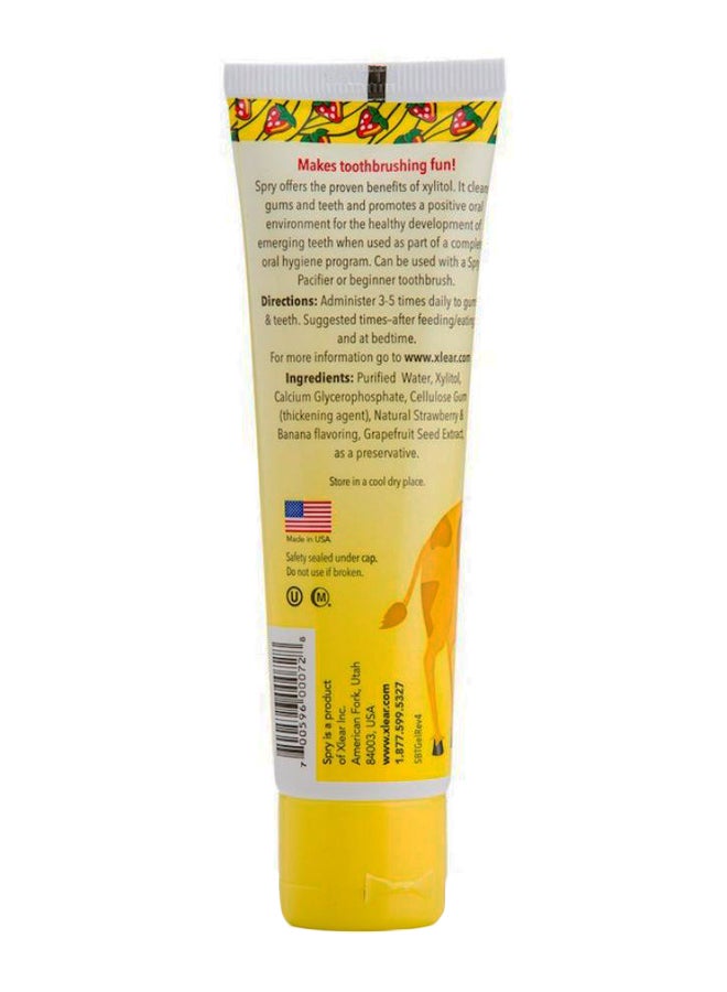 Xlear Strawberry Banana Flavour Kids Spry Tooth Gel - Image 2