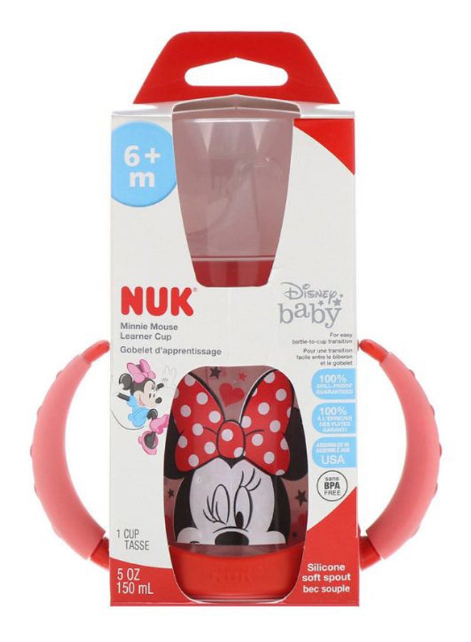 نوك كوب مزود بماصة للتدريب على الشرب مزين بميني ماوس، 150 مل - Image 2