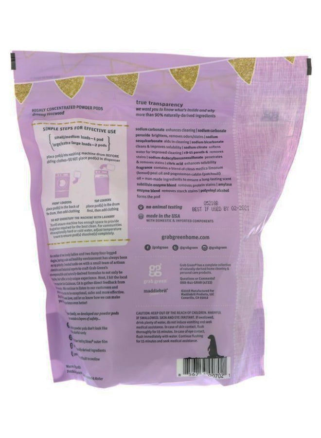 Grab Green Pack Of 50 Dreamy Rosewood Baby Laundry Detergent Pods - Image 2