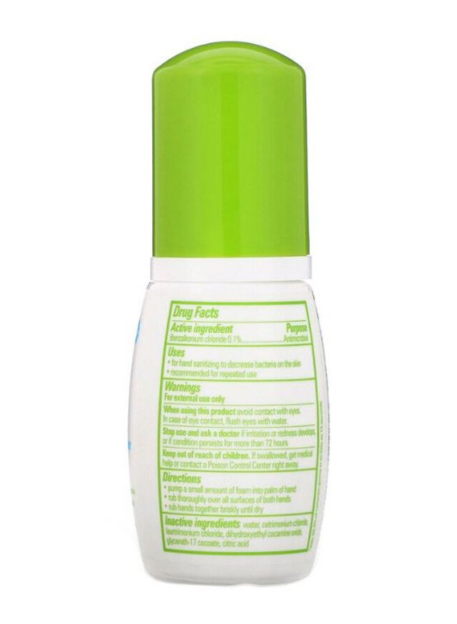 Babyganics Fragrance Free Foaming Hand sanitizer - Image 2