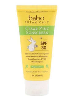 Babo Botanicals Clear Zinc Sunscreen  - Image 1