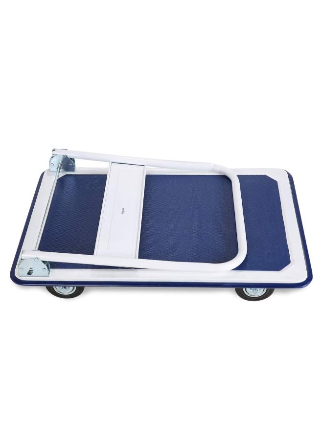 Platform Flat Truck White/Blue 3.9 x 15.8 x 15.8inch  - Image 2