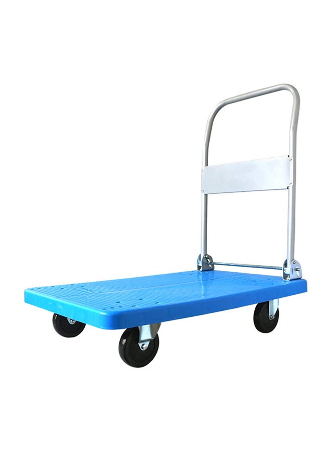 Foldable Platform Truck White/Blue 90 x 60cm - Image 1
