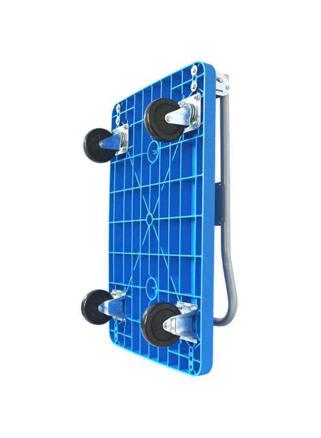 Foldable Platform Truck White/Blue 90 x 60cm - Image 3