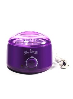 Pro-Wax100 Multi-Functional Hair Removal Wax Warmer Heater Purple 18.5 x 18.5cm  - Image 1