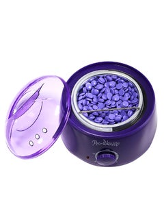 Pro-Wax100 Multi-Functional Hair Removal Wax Warmer Heater Purple 18.5 x 18.5cm  - Image 2