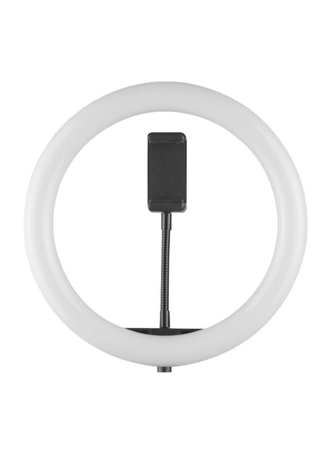 Generic Desktop LED Video Ring Light Kit White  - Image 1