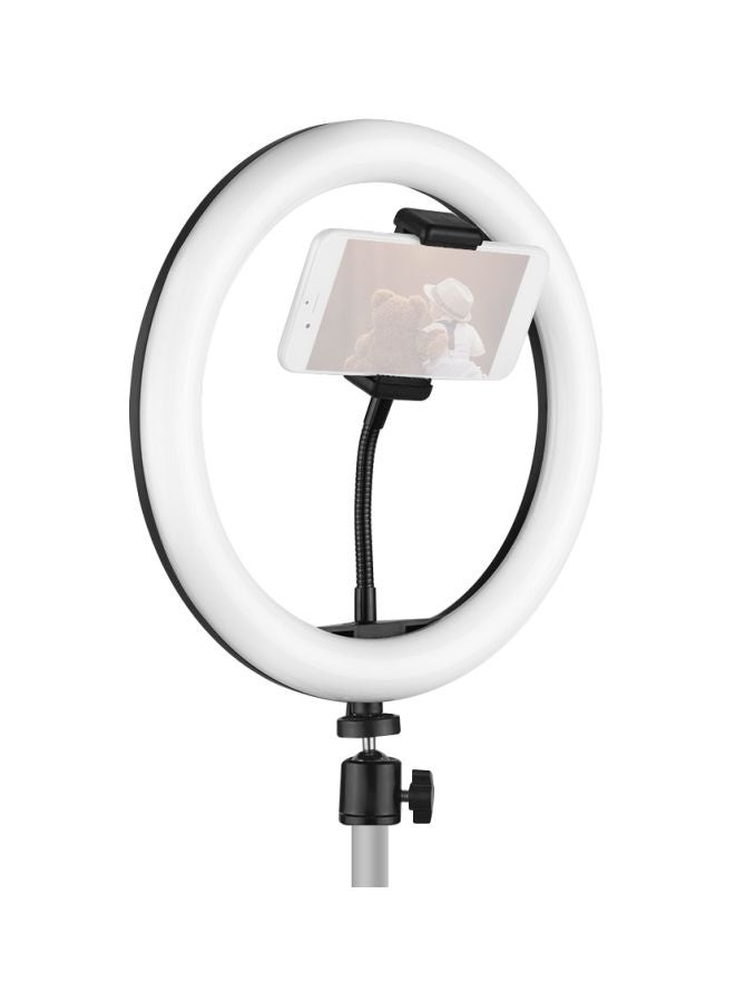 Generic Desktop LED Video Ring Light Kit White  - Image 3