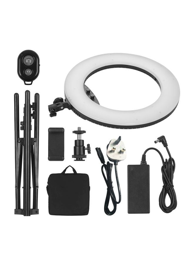 Dimmable SMD LED Ring Light Kit White/Black - Image 1