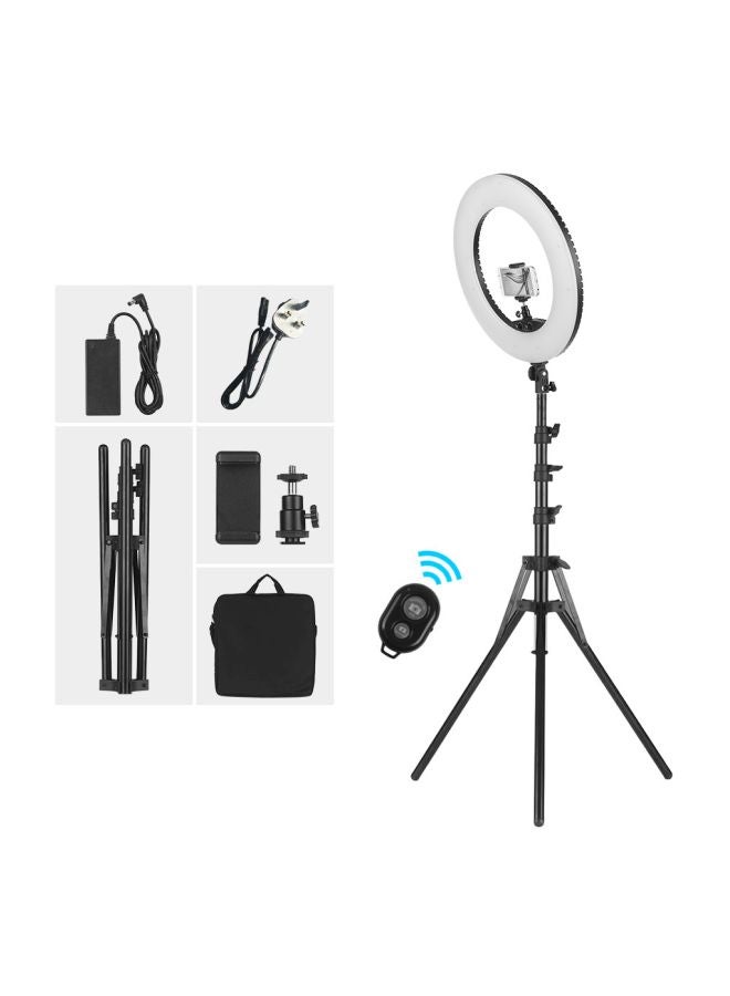 Dimmable SMD LED Ring Light Kit White/Black - Image 2