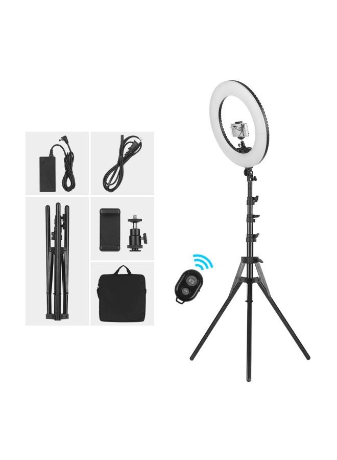 Dimmable SMD LED Ring Light Kit White/Black - Image 2