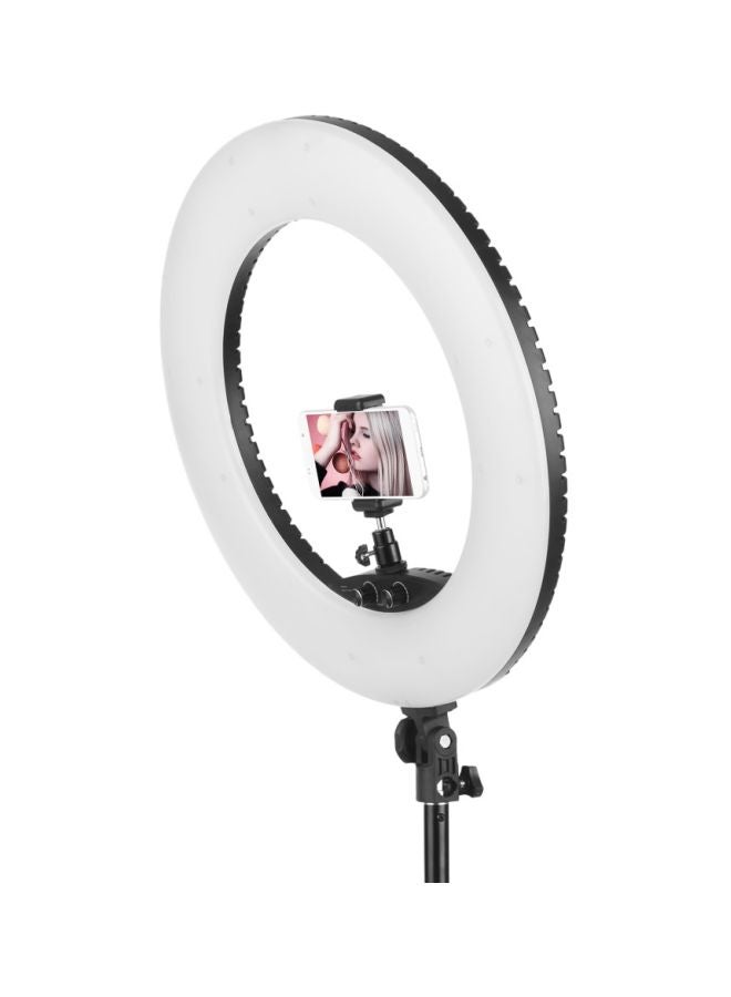 Dimmable SMD LED Ring Light Kit White/Black - Image 3