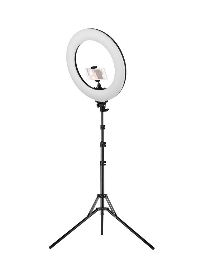 Photography LED Ring Light Fill-In Lamp Set Black - Image 4