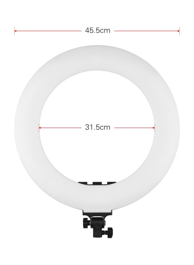 Photography LED Ring Light Fill-In Lamp Set Silver - Image 5