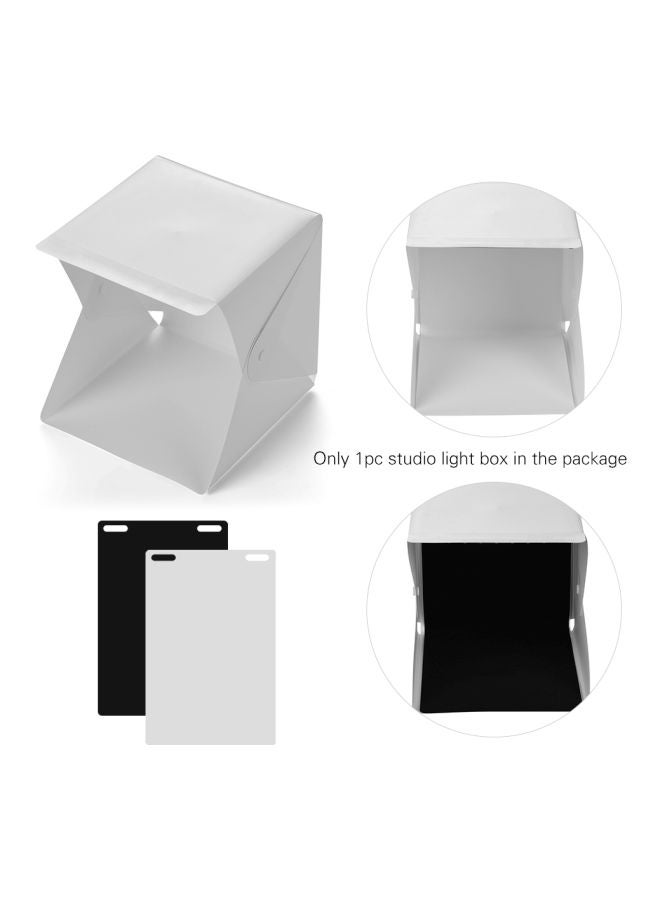 Generic - DIY LED Studio Light Box With Photography Tent Set White - Image 1