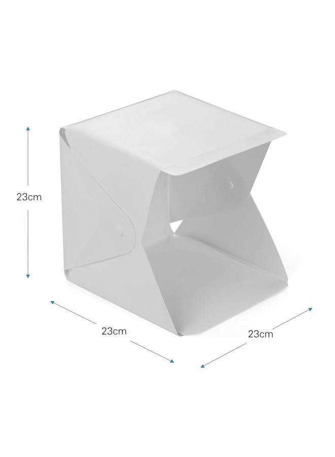 Generic - DIY LED Studio Light Box With Photography Tent Set White - Image 1