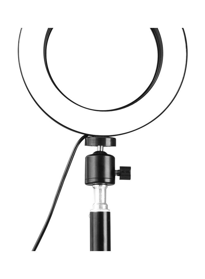 Dimmable LED Selfie Round Light Kit Black - Image 2