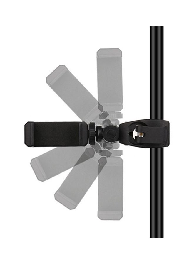 Dimmable LED Selfie Round Light Black - Image 4